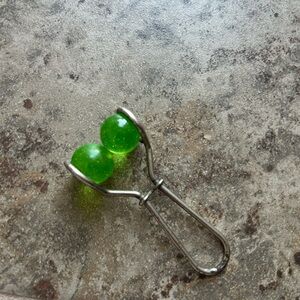 ✨ Vintage 1930s Marble Razor Blade Honer/Stropper - Green Glass Marbles ✨